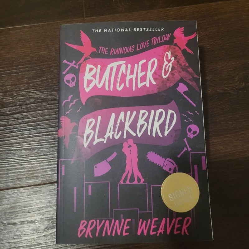 SIGNED Butcher and Blackbird