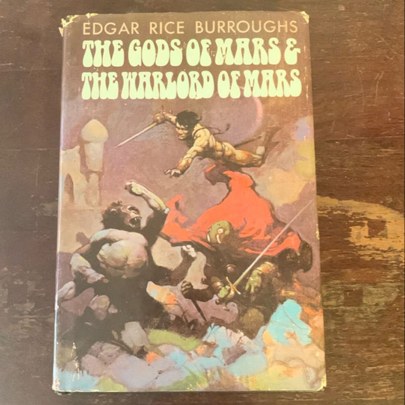 THE GODS OF MARS & THE WARLORD OF MARS- Omnibus HC!