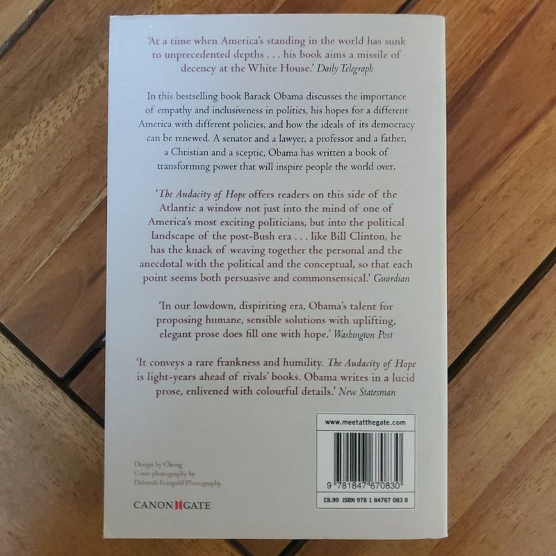 The Audacity of Hope