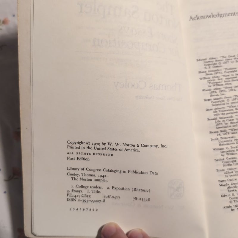 The Norton Sampler