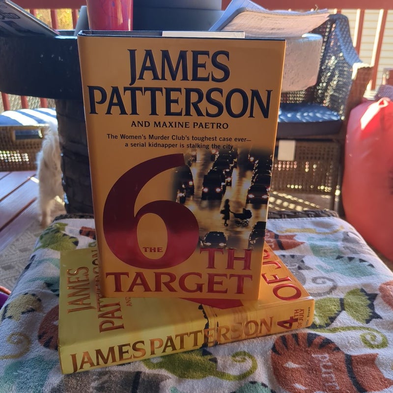 James Patterson set (2 hardcover books) 