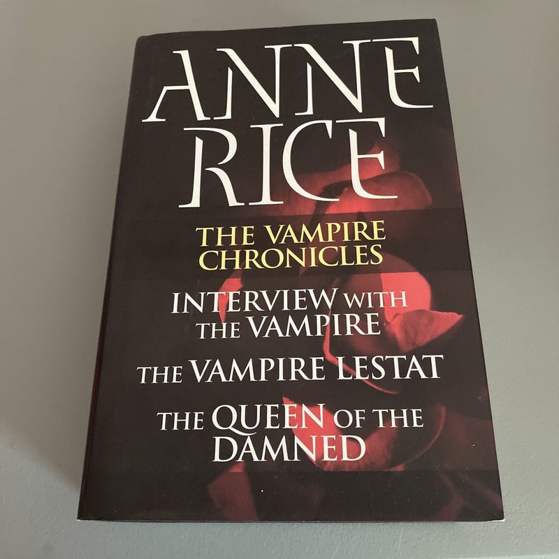 The vampire chronicles book 1-3