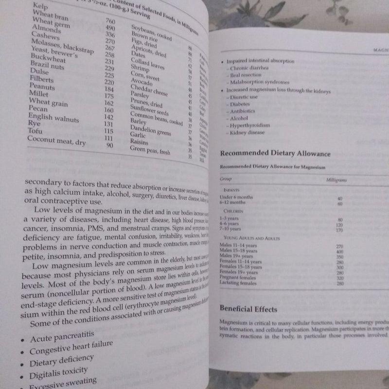 Encyclopedia of Nutritional Supplements