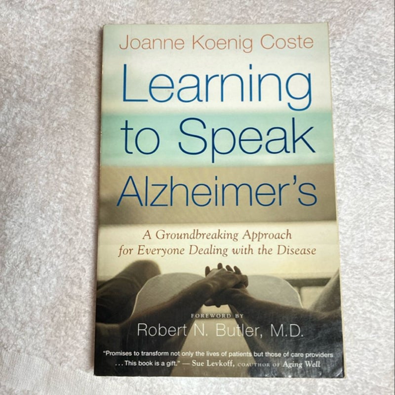 Learning to Speak Alzheimer's 10C