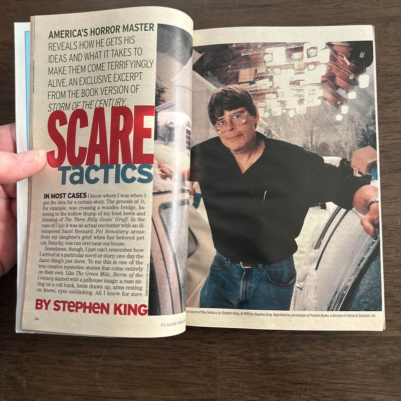 Stephen King Storm of the Century TV Guide 