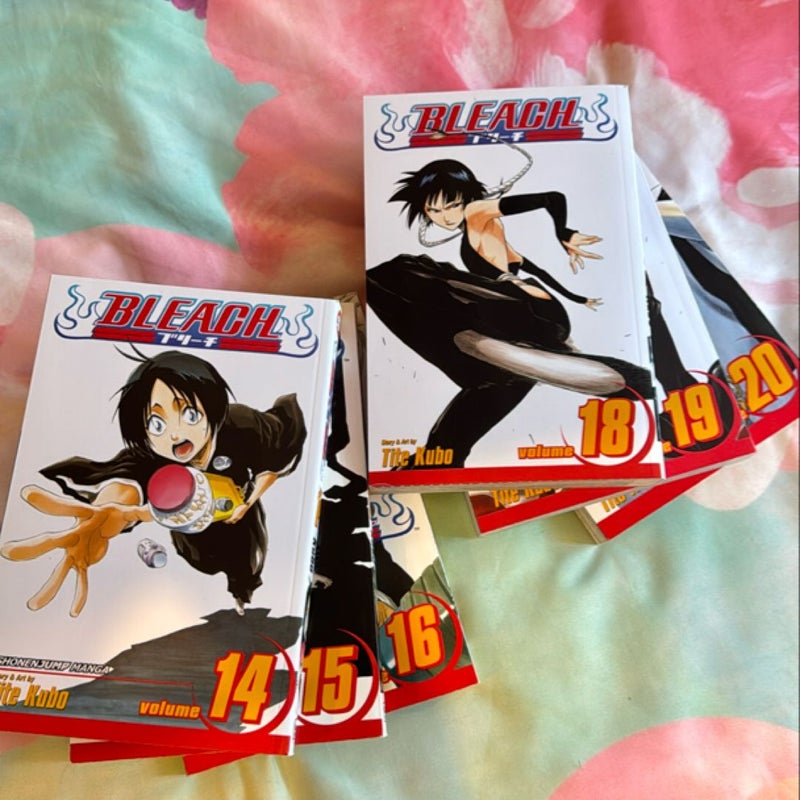 Bleach Manga English #14-16, 18-20