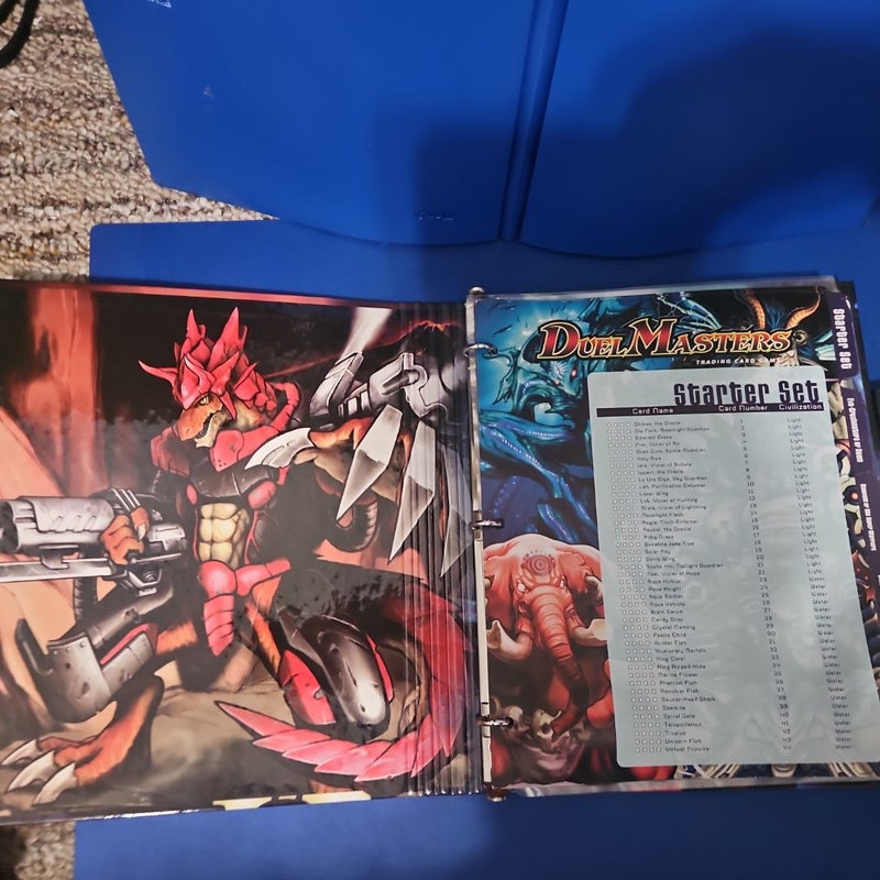 DUEL MASTERS Trading Card Game Binder