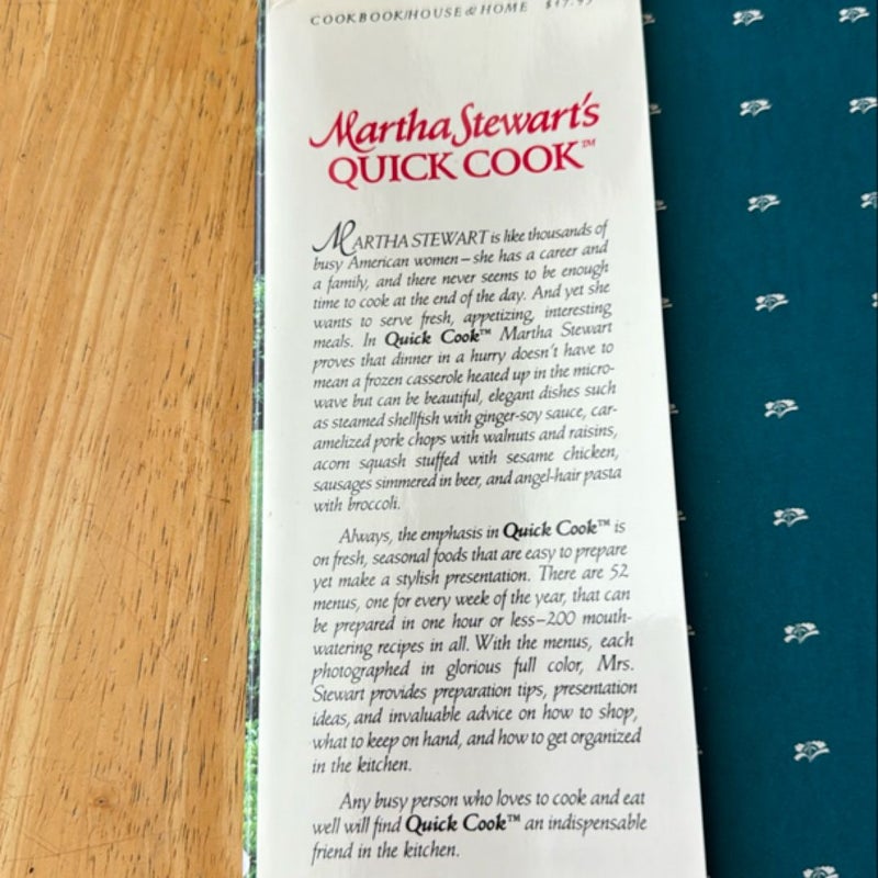 Martha Stewart's Quick Cook