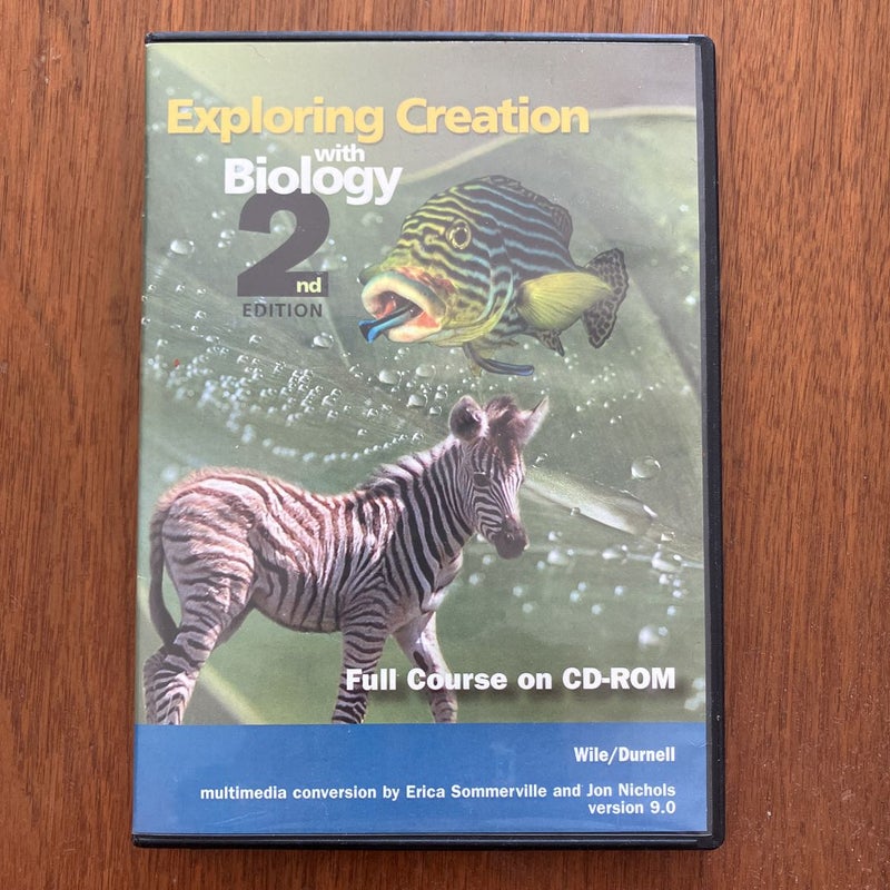 Exploring Creation with Biology on CD-ROM 2nd Edition