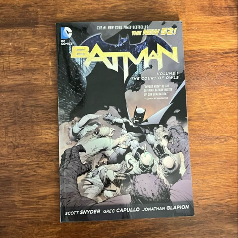 Batman 1 Court of Owls New 52