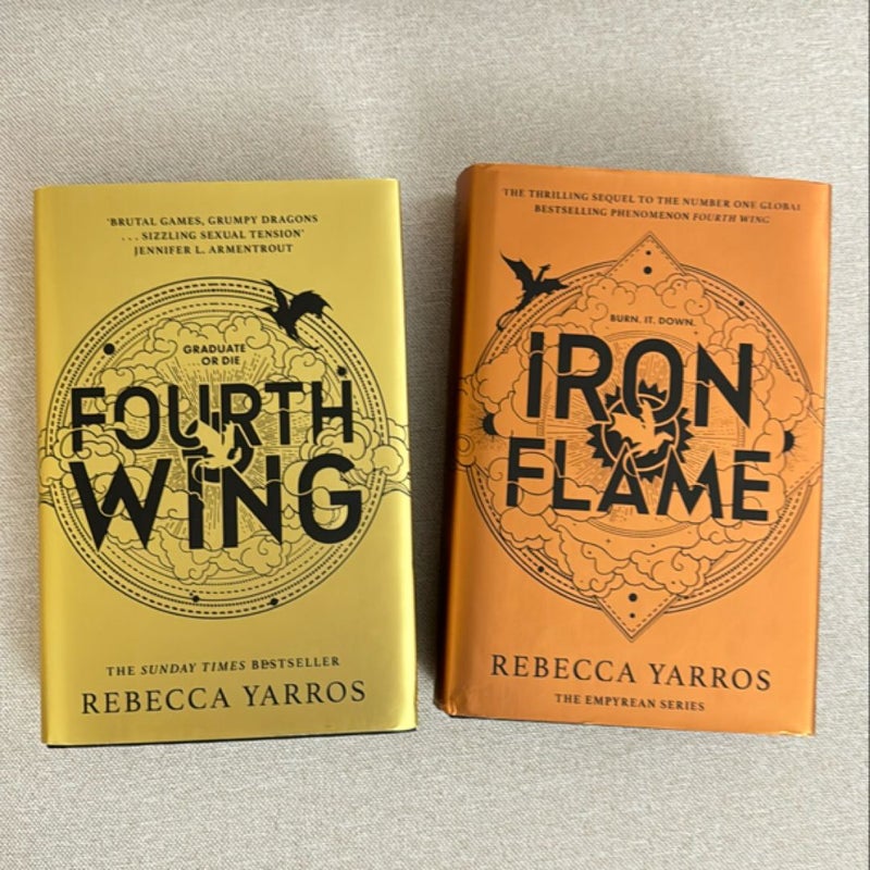 Fourth Wing and Iron Flame - Waterstones