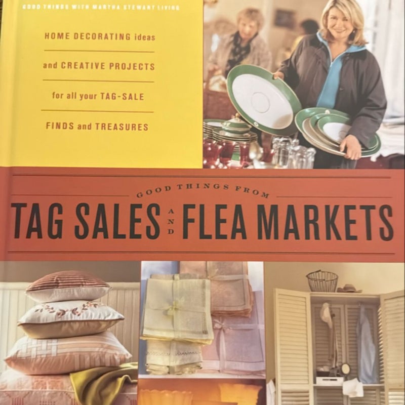 Tag Sales and Flea Markets 