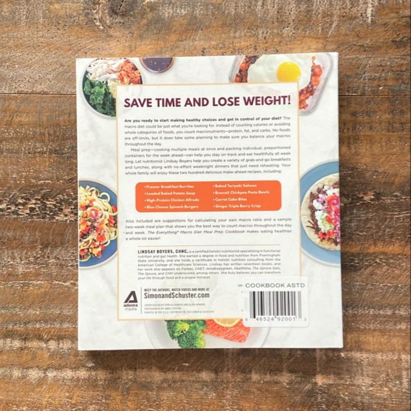 The Everything Macro Diet Meal Prep Cookbook