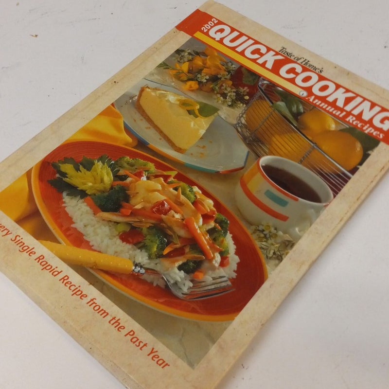 2002 Quick Cooking Annual Recipes