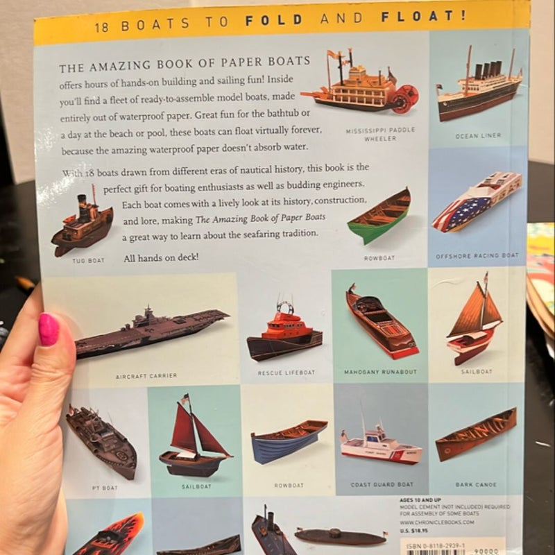 The Amazing Book of Paper Boats