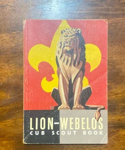 Lion weblos cub scout book 1954