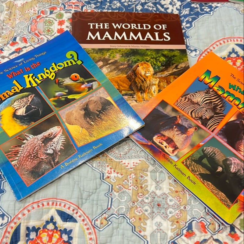 The World Of Mammals set