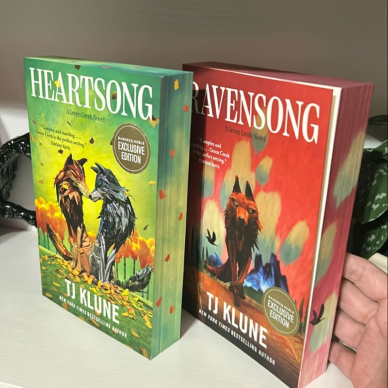 HEARTSONG AND RAVENSONG BN EXCLUSIVE