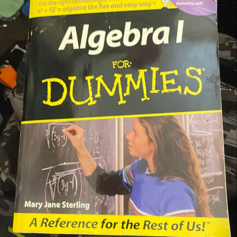 Algebra I for Dummies