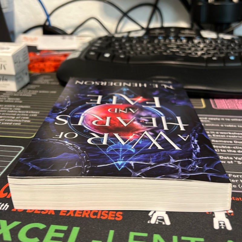 A War of Hearts and Fate - Signed