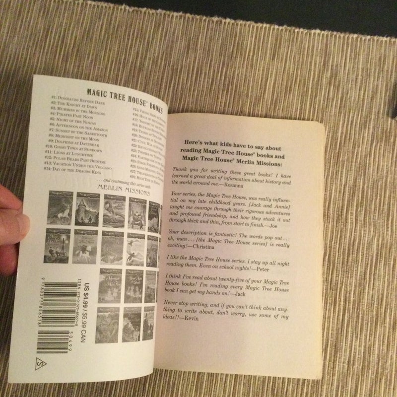 Magic Tree Merlin Mission Books: Leprechaun in Late Winter #43 &  Winter of the Ice Wizard #32 
