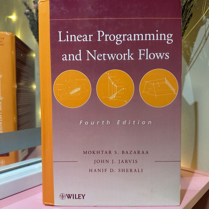 Linear Programming and Network Flows Hardcover Unused