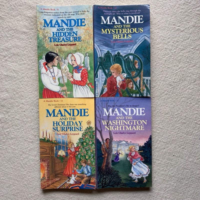 Mandie and the Hidden Treasure, Mysterious Bells, Holiday Surprise, & Washington Nightmare