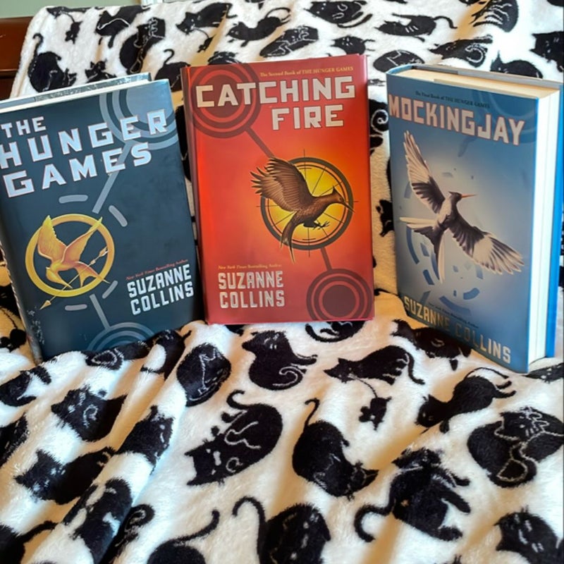 The Hunger Games/Catching Fire/Mockingjay (First Editions)