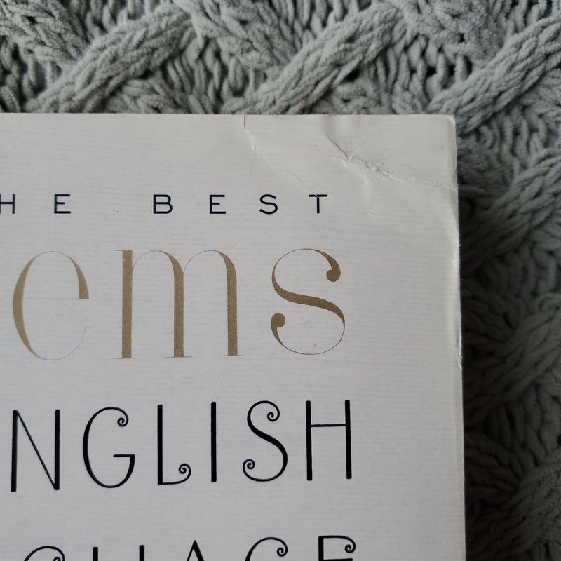 The Best Poems of the English Language