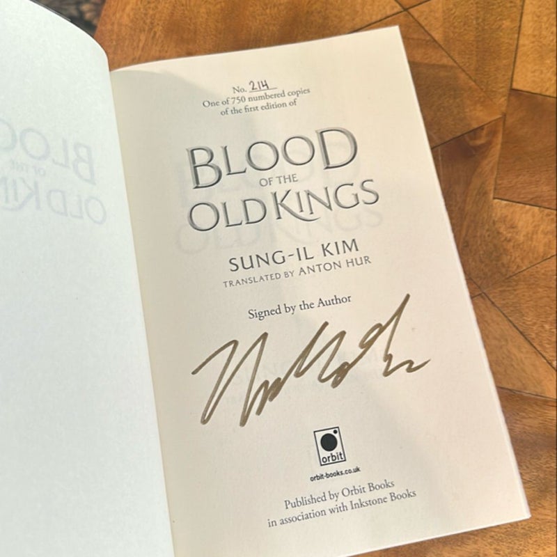 Blood of the Old Kings 🐉 Inkstone Signed Edition