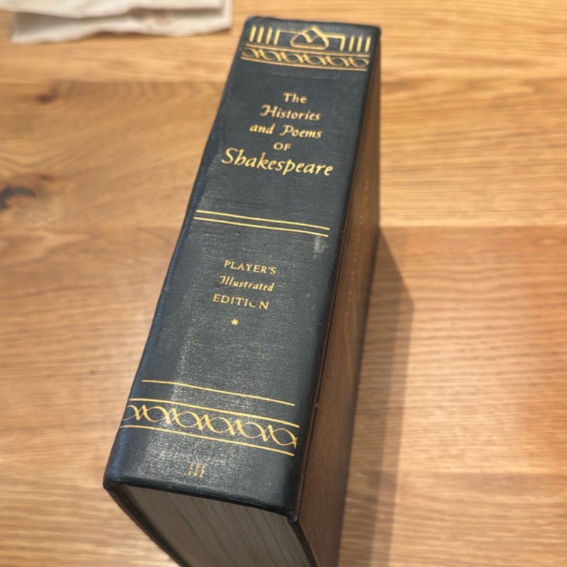 The histories and poems of Shakespeare 