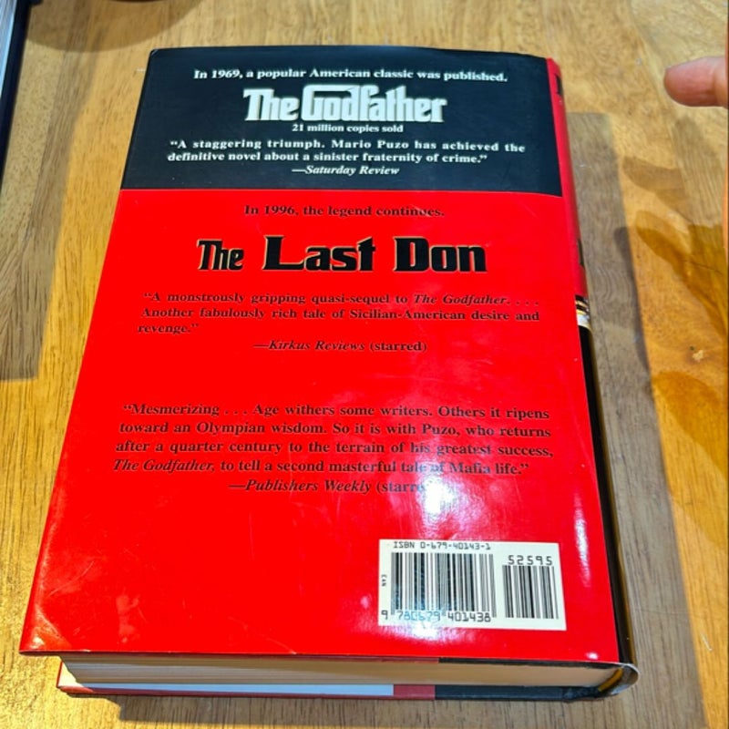 1st ed.\2nd * The Last Don