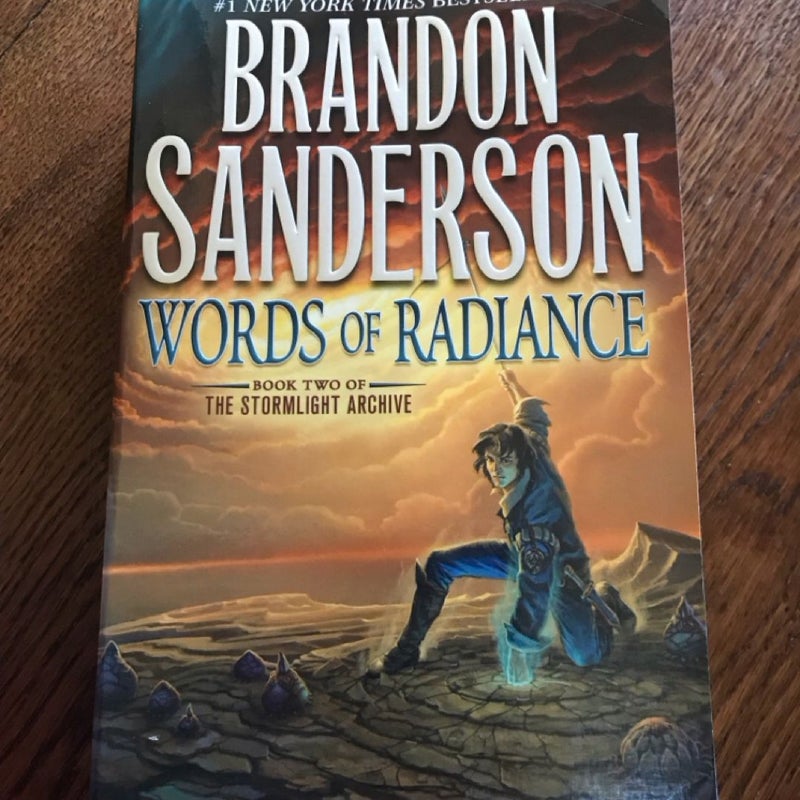 Words of Radiance: Book Two of the Stormlight Archive Sanderson TRADE PAPERBACK 