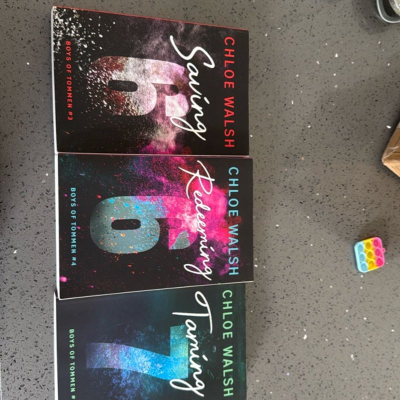 SET Of Chloe Walsh Books 
