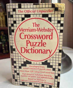The Merriam-Webster Crossword Puzzle Dictionary
