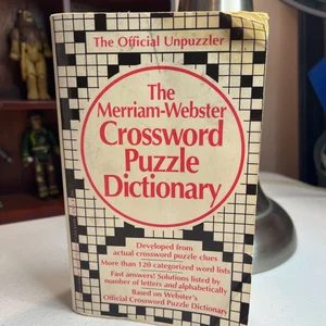 Websters Crossword Puzzle Dictionary