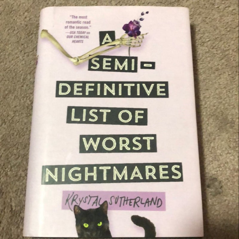 A Semi-Definitive List of Worst Nightmares