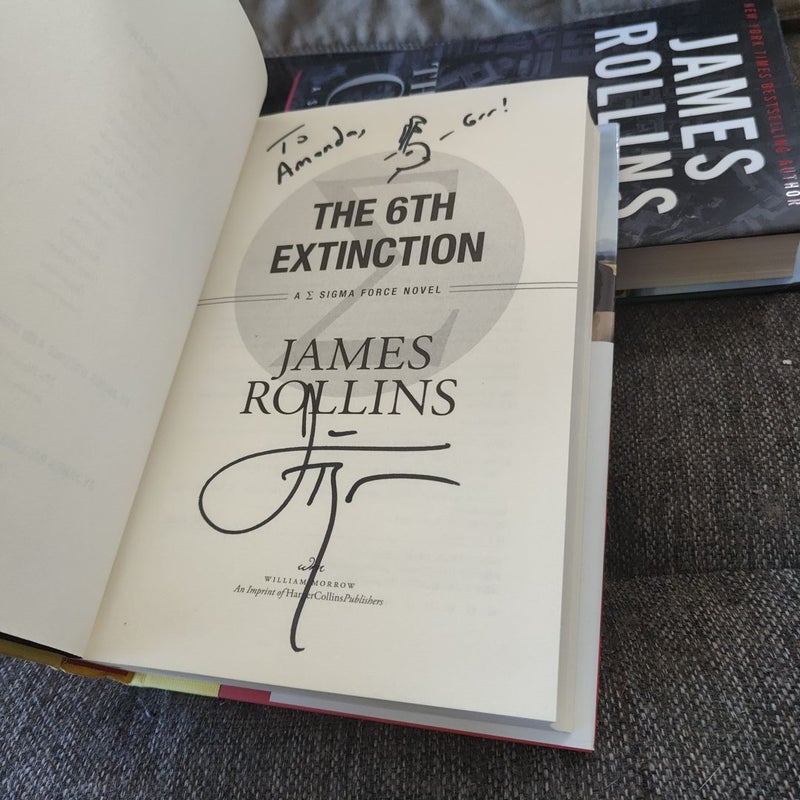 The 6th Extinction signed 