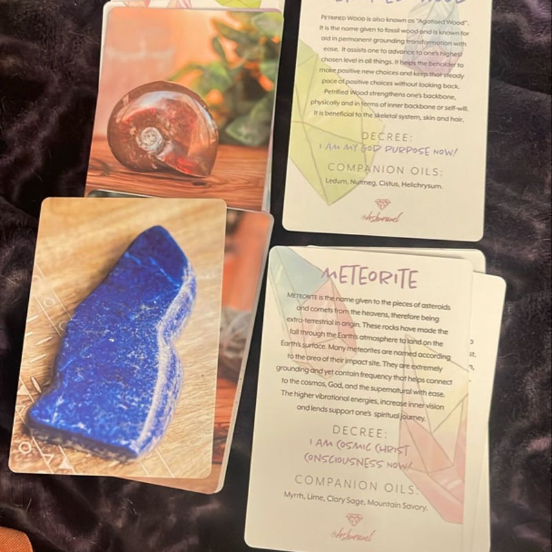 Crystals Oils and Decrees