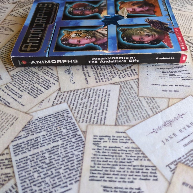 Animorohs: Megamorphs #1: The Andalite's Gift (With Iron On Transfer)