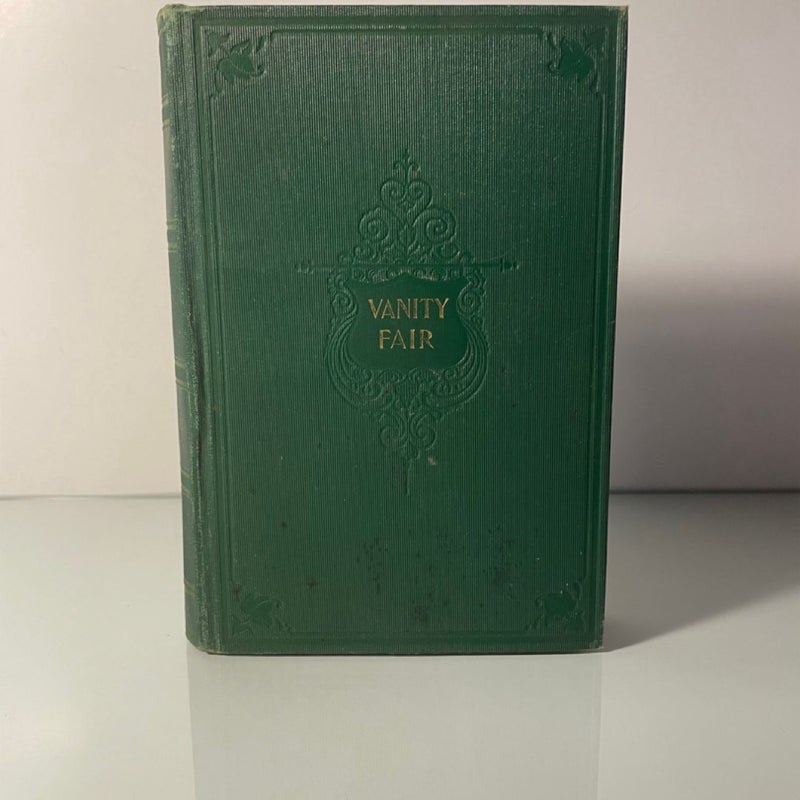 Vanity Fair: A Novel Without a Hero RARE Antique Rand McNally Printing 1897/1898