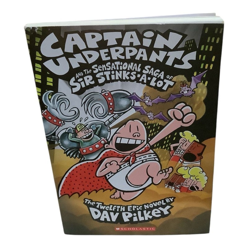 2 The Adventures of Captain Underpants Series Books