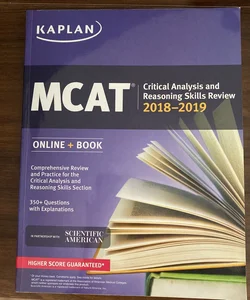 MCAT Critical Analysis and Reasoning Skills Review