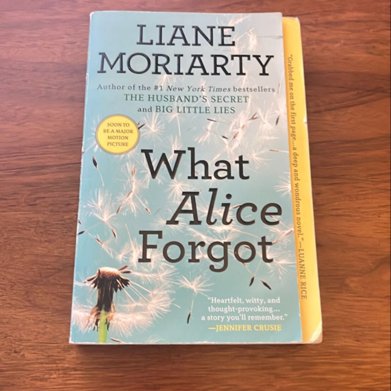 What Alice Forgot