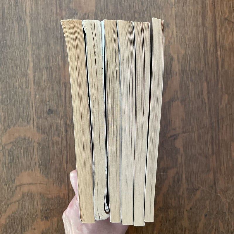 Star Wars Boba Fett Clone Wars novels - set of 6