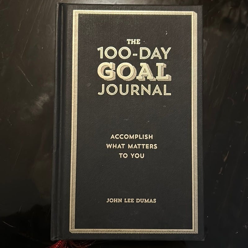 The 100-Day Goal Journal