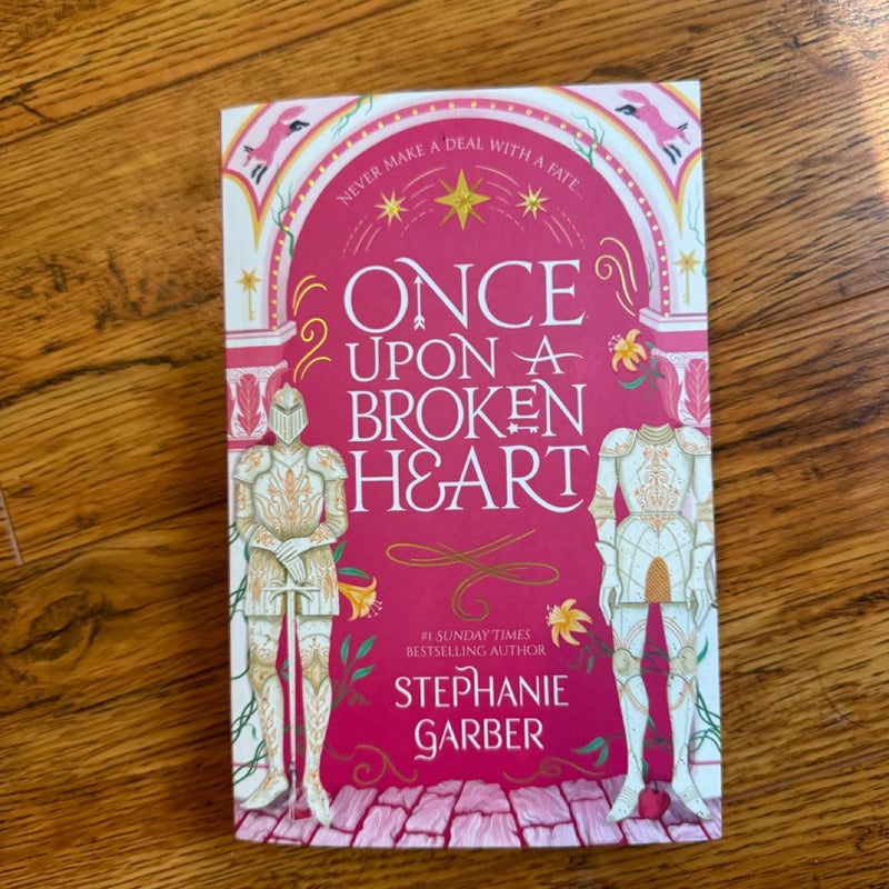 Once upon a Broken Heart UK cover
