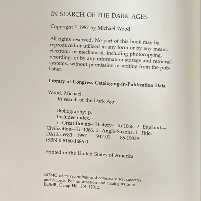 In Search of the Dark Ages