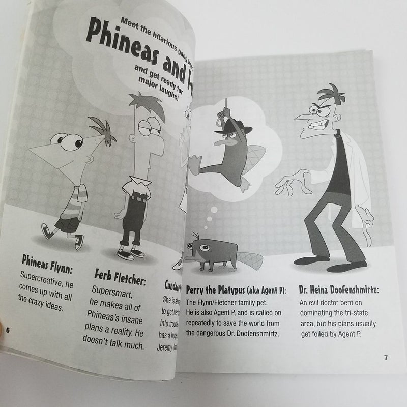 Phineas and Ferb Laughapalooza Joke Book