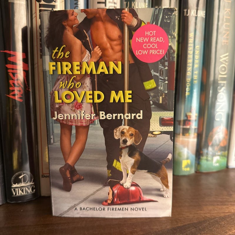 Avon Romance 📚 | The Fireman Who Loved Me by Jennifer Bernard | Paperback